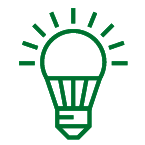 Light bulb graphic