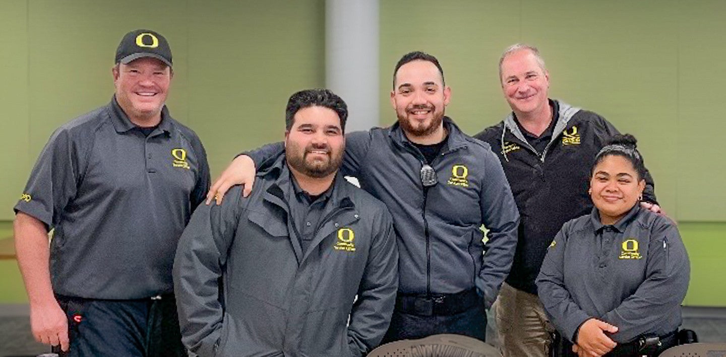 Campus Safety staff at UO Portland.