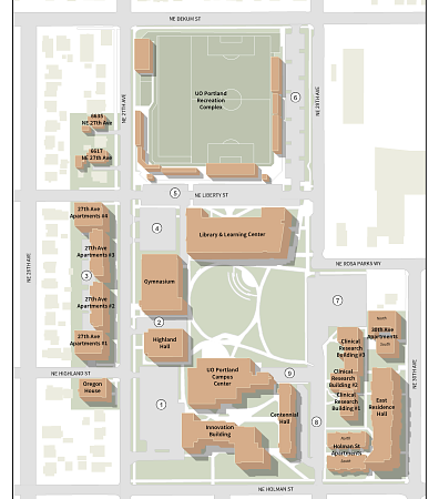 Campus Map  Oregon State University Visitors Guide