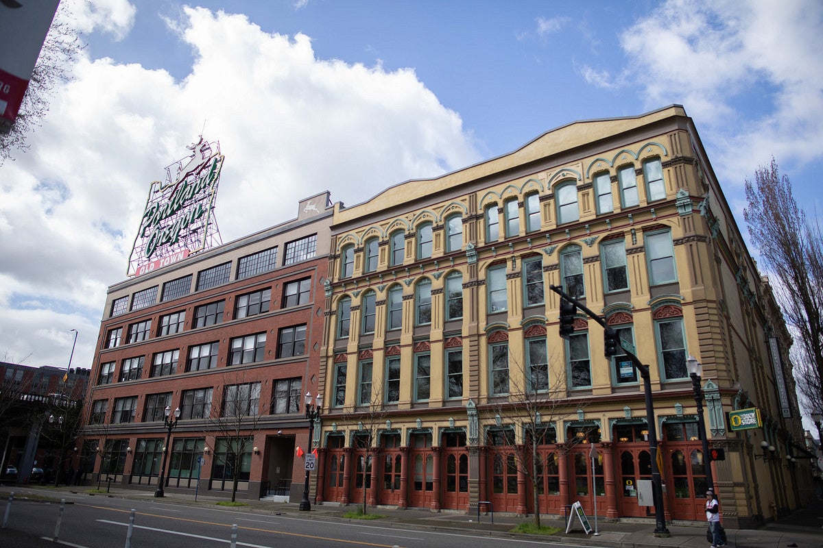 white stag building in portland oregon